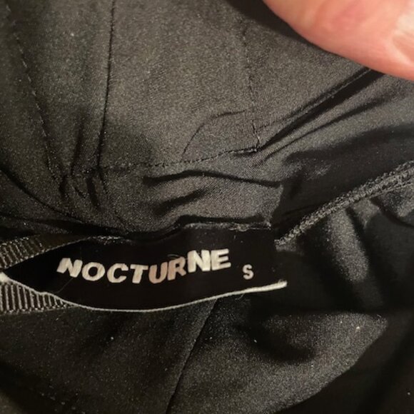 NWT Nocturne Pilates High-Waisted Slyah Black Leggings Size XX Small - Picture 7 of 9